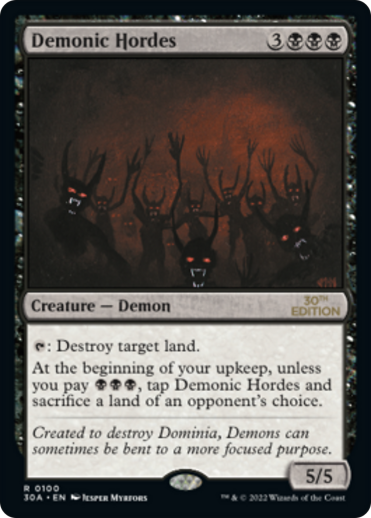 Demonic Hordes (100) - 30th Anniversary Edition