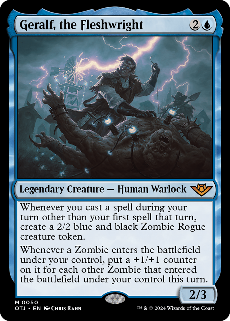 Geralf, the Fleshwright (050) Foil - Outlaws of Thunder Junction