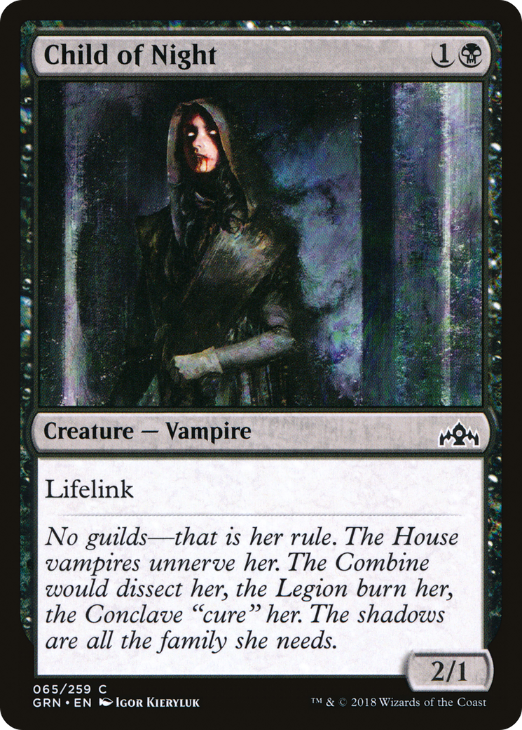 Child of Night (065) Foil - Guilds of Ravnica