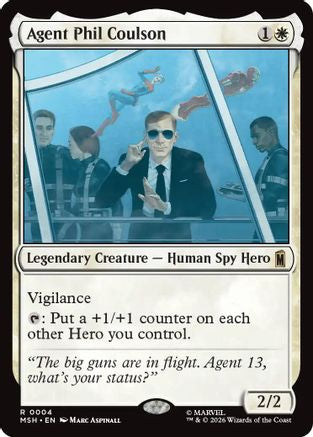Agent Phil Coulson (004) Foil - Marvel Super Heroes