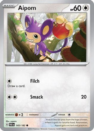 Aipom (145) Reverse Holofoil - Paradox Rift
