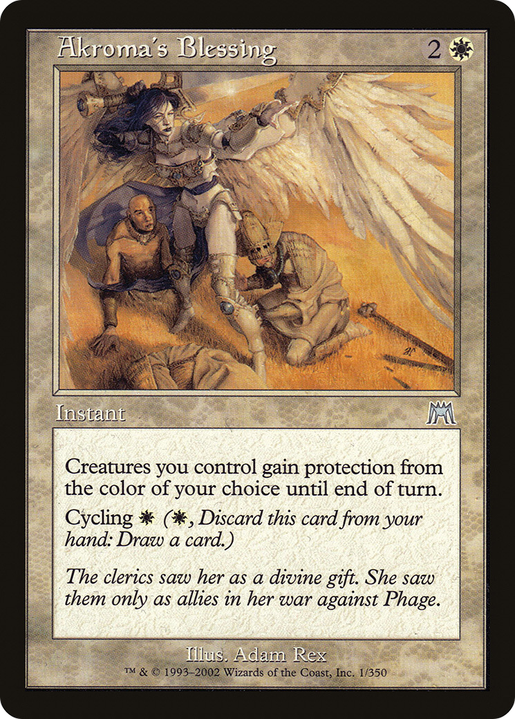 Akroma's Blessing (001) - Onslaught