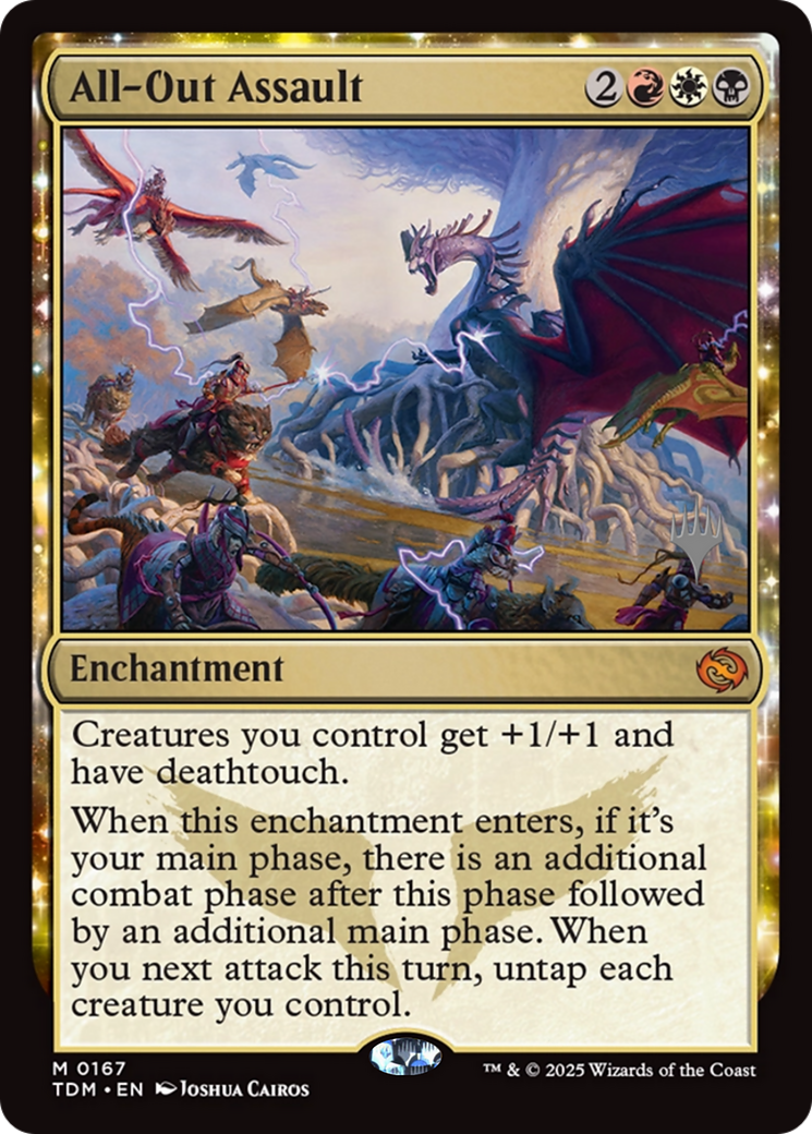All-Out Assault (Promo Pack) (167) Foil - Tarkir: Dragonstorm