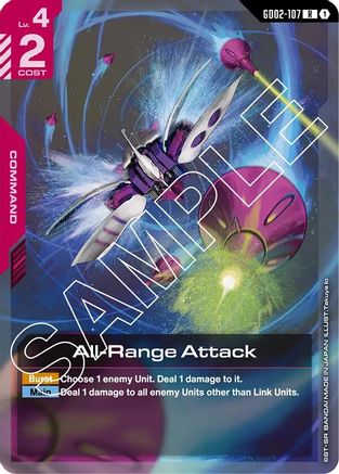 All-Range Attack (GD02-107) Holofoil - Dual Impact