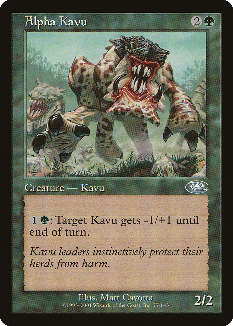 Alpha Kavu (077) Foil - Planeshift