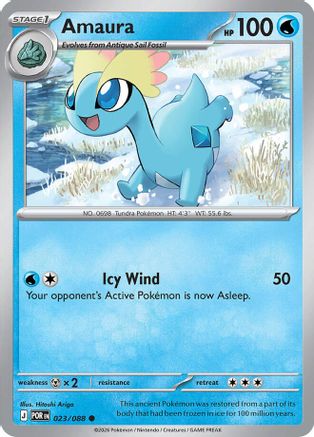 Amaura (23) Reverse Holofoil - Perfect Order