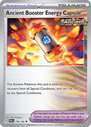 Ancient Booster Energy Capsule (159) Reverse Holofoil - Paradox Rift