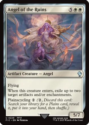Angel of the Ruins (229) Surge Foil - Commander: FINAL FANTASY