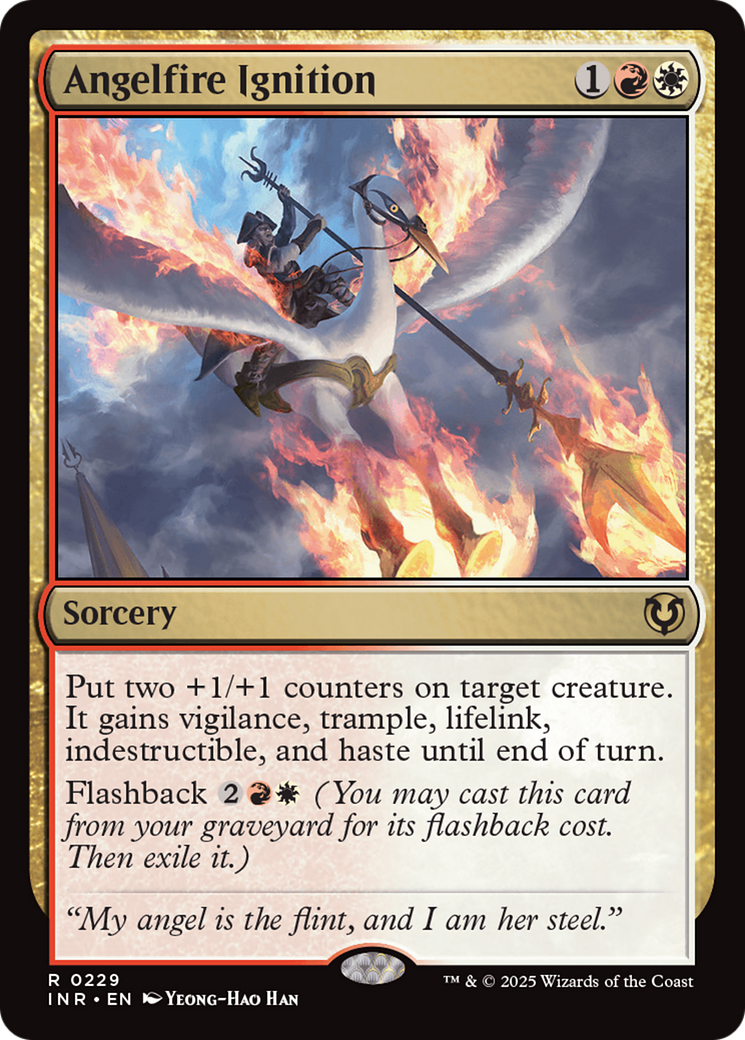 Angelfire Ignition (229) Foil - Innistrad Remastered