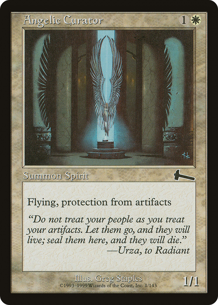 Angelic Curator (001) - Urza's Legacy