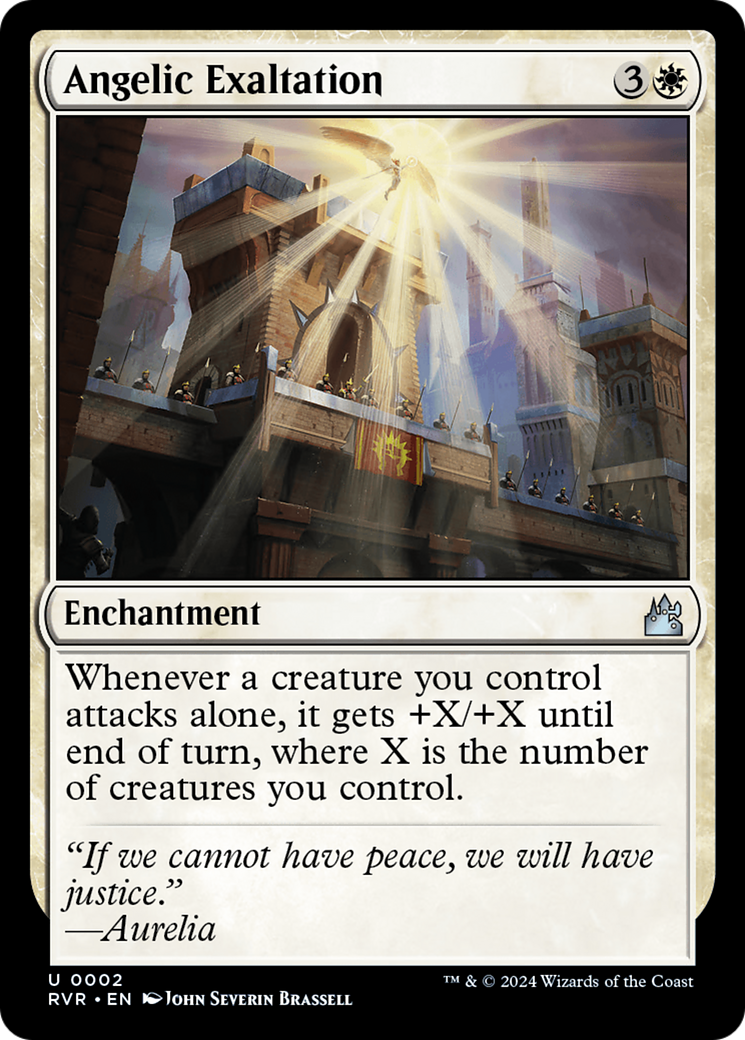 Angelic Exaltation (002) Foil - Ravnica Remastered
