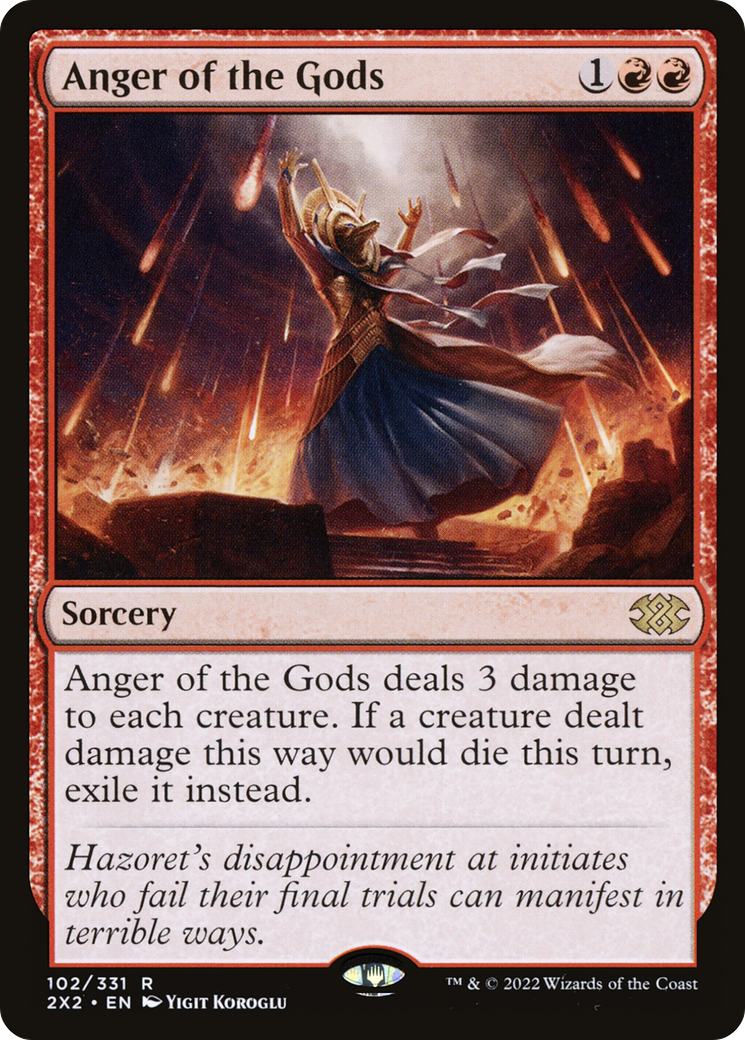 Anger of the Gods (102) - Double Masters 2022
