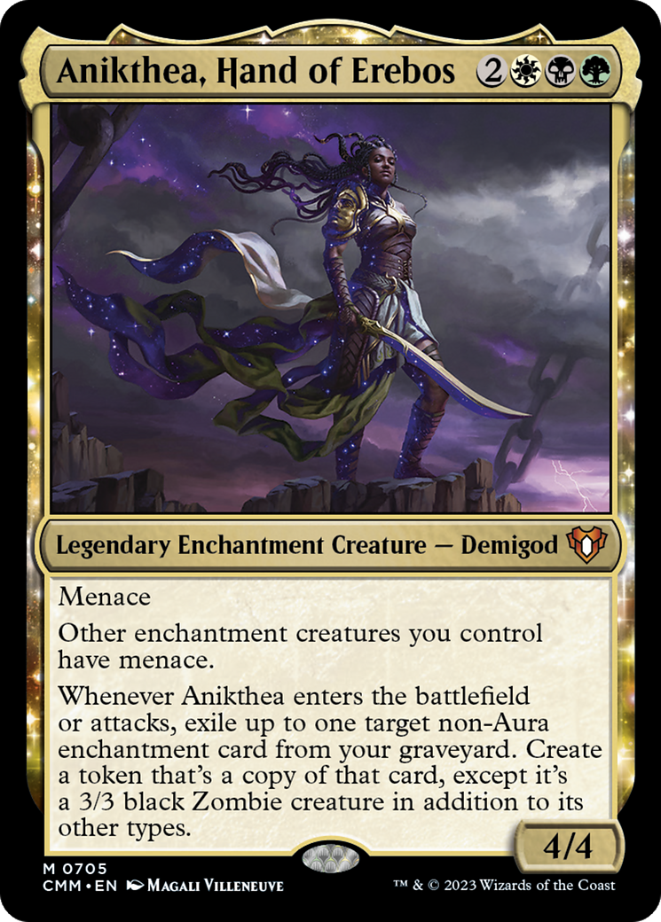 Anikthea, Hand of Erebos (705) Foil - Commander Masters
