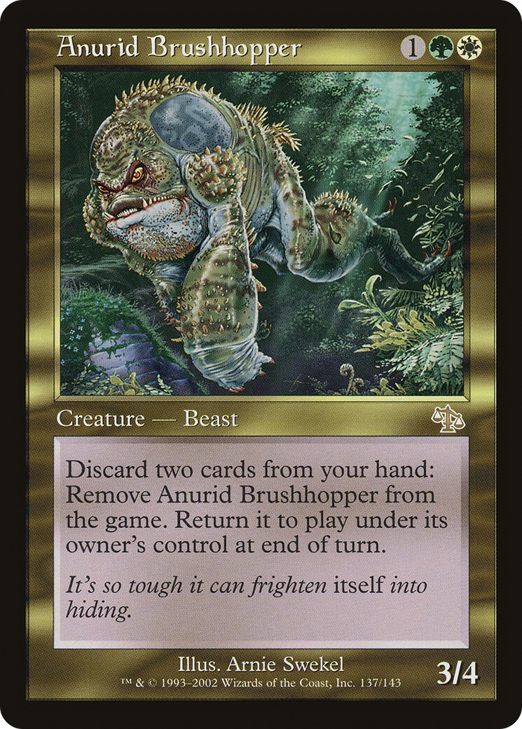 Anurid Brushhopper (137) Foil - Judgment