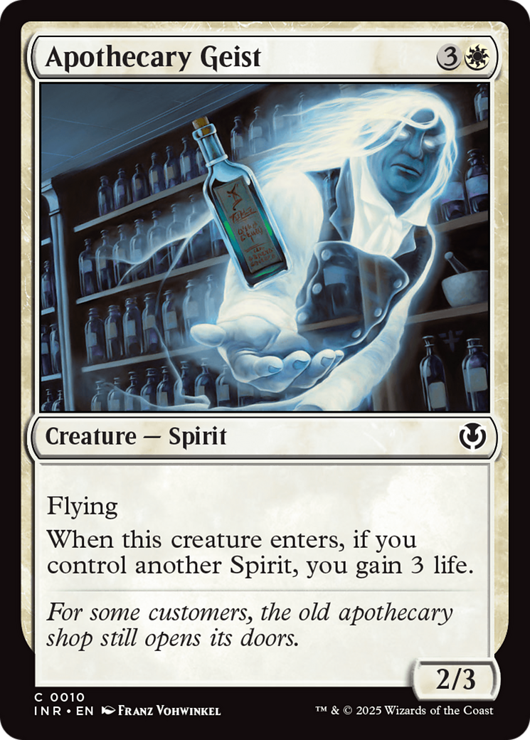 Apothecary Geist (010) Foil - Innistrad Remastered