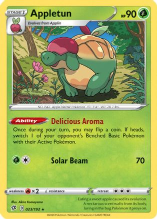 Appletun (23) Holofoil - Rebel Clash