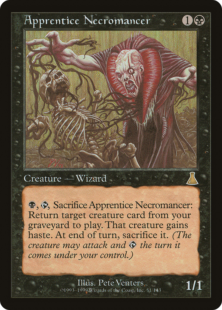 Apprentice Necromancer (051) - Urza's Destiny