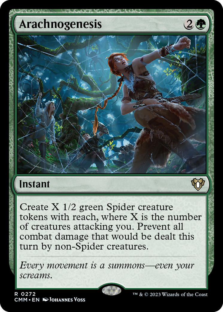 Arachnogenesis (272) Foil - Commander Masters
