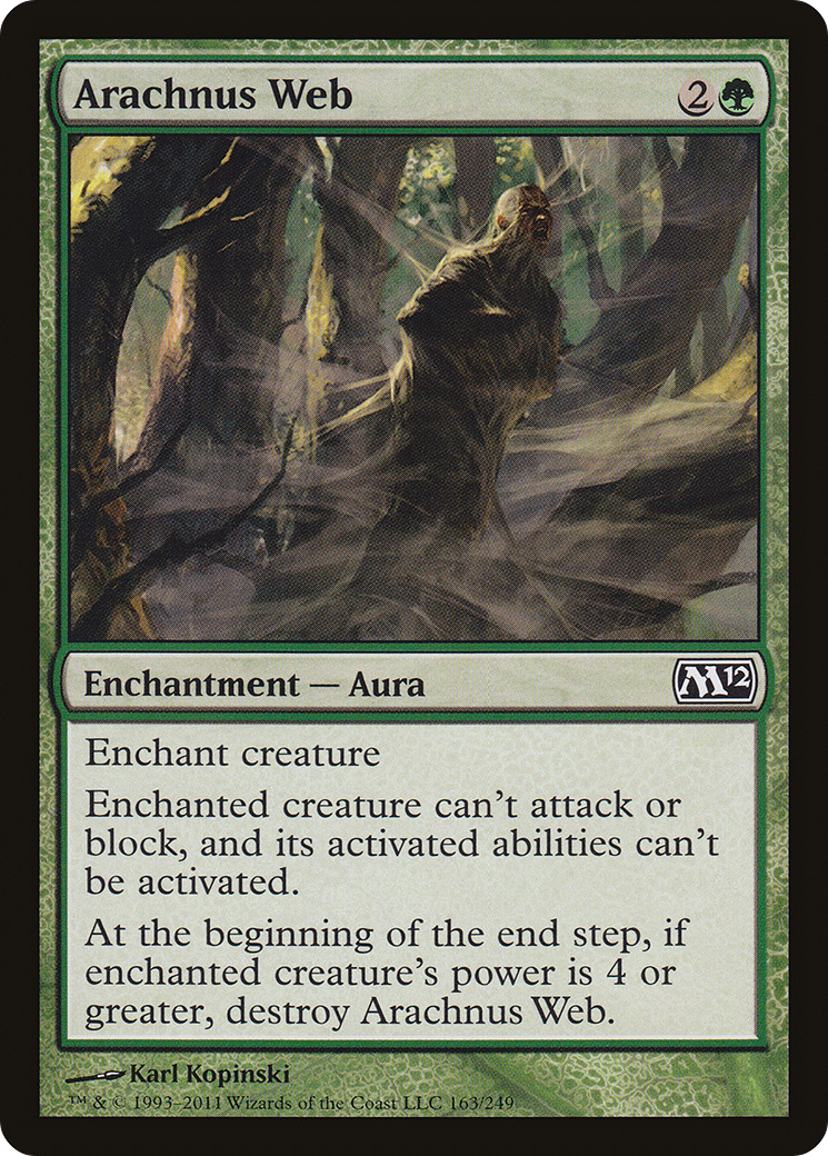 Arachnus Web (163) Foil - Magic 2012