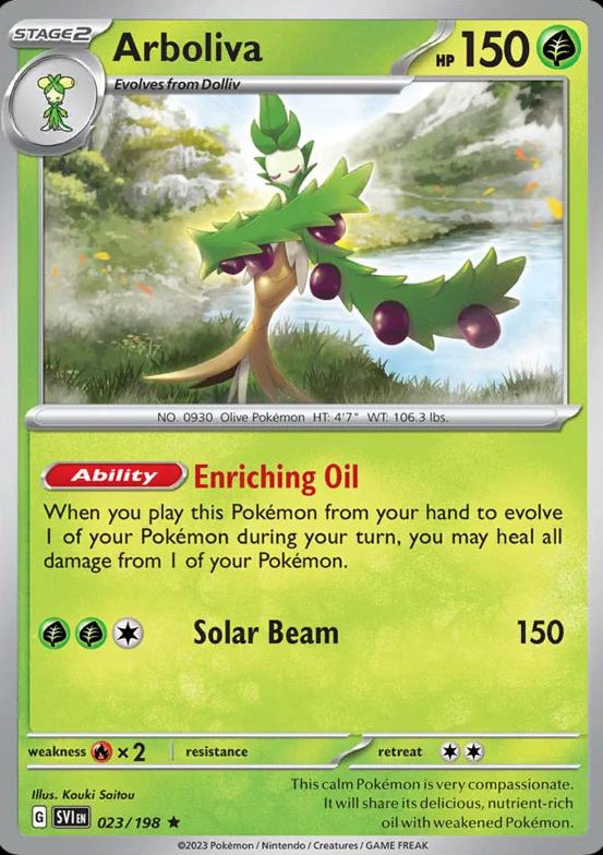 Arboliva (Deck Exclusives) (23) - Scarlet & Violet