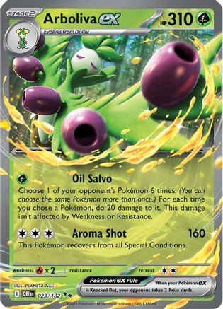 Arboliva ex (23) Holofoil - Destined Rivals