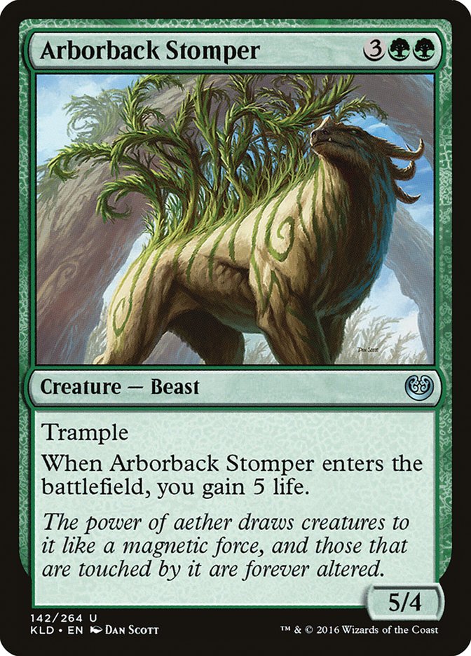 Arborback Stomper (142) Foil - Kaladesh