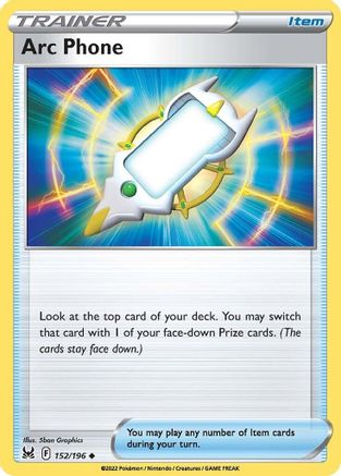 Arc Phone (152) Reverse Holofoil - Lost Origin