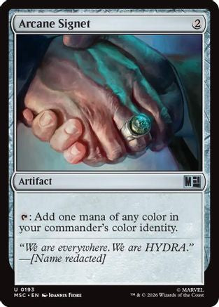 Arcane Signet (193) - Commander: Marvel Super Heroes