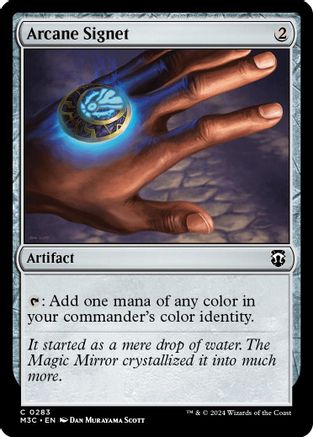 Arcane Signet (283) Ripple Foil - Commander: Modern Horizons 3
