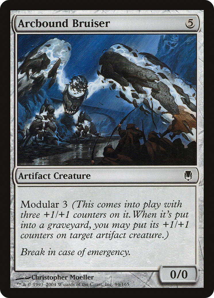 Arcbound Bruiser (094) Foil - Darksteel
