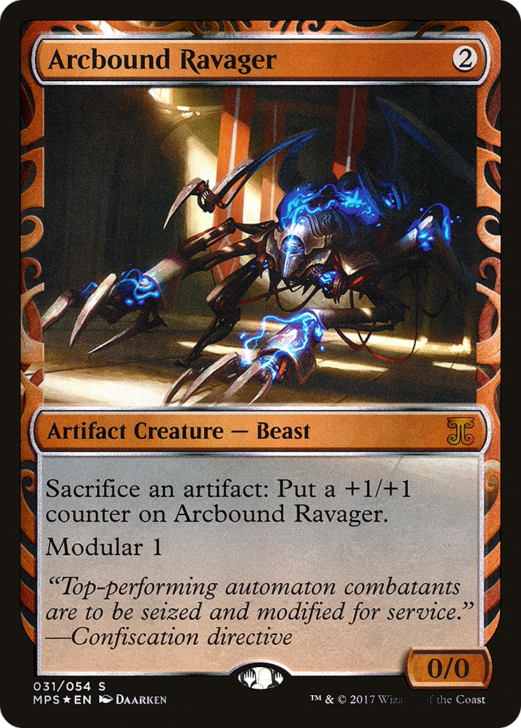 Arcbound Ravager (031) Foil - Kaladesh Inventions