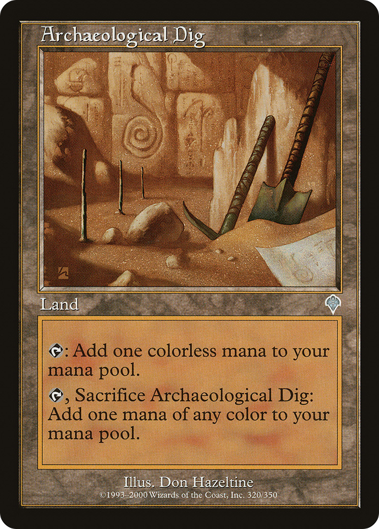 Archaeological Dig (320) Foil - Invasion
