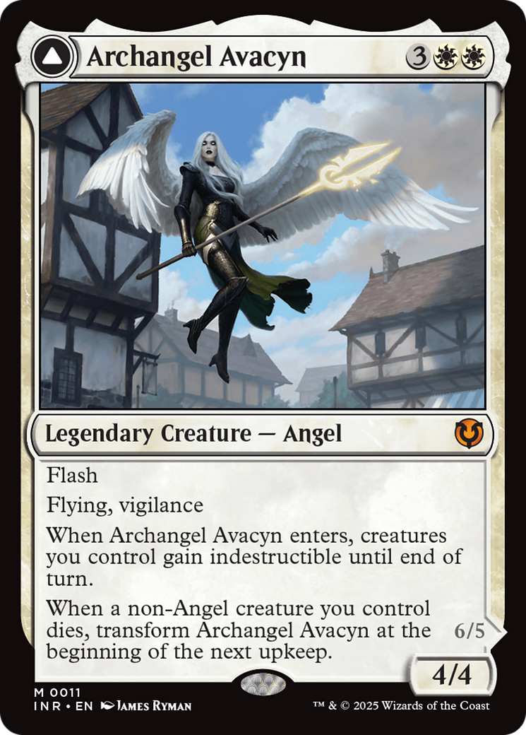 Archangel Avacyn // Avacyn, the Purifier (011) Foil - Innistrad Remastered