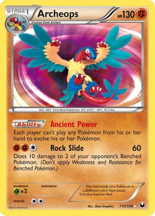 Archeops (110) Holofoil - Dark Explorers
