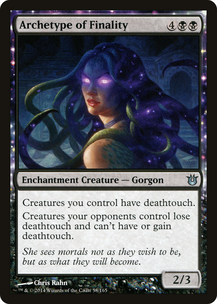 Archetype of Finality (058) Foil - Born of the Gods