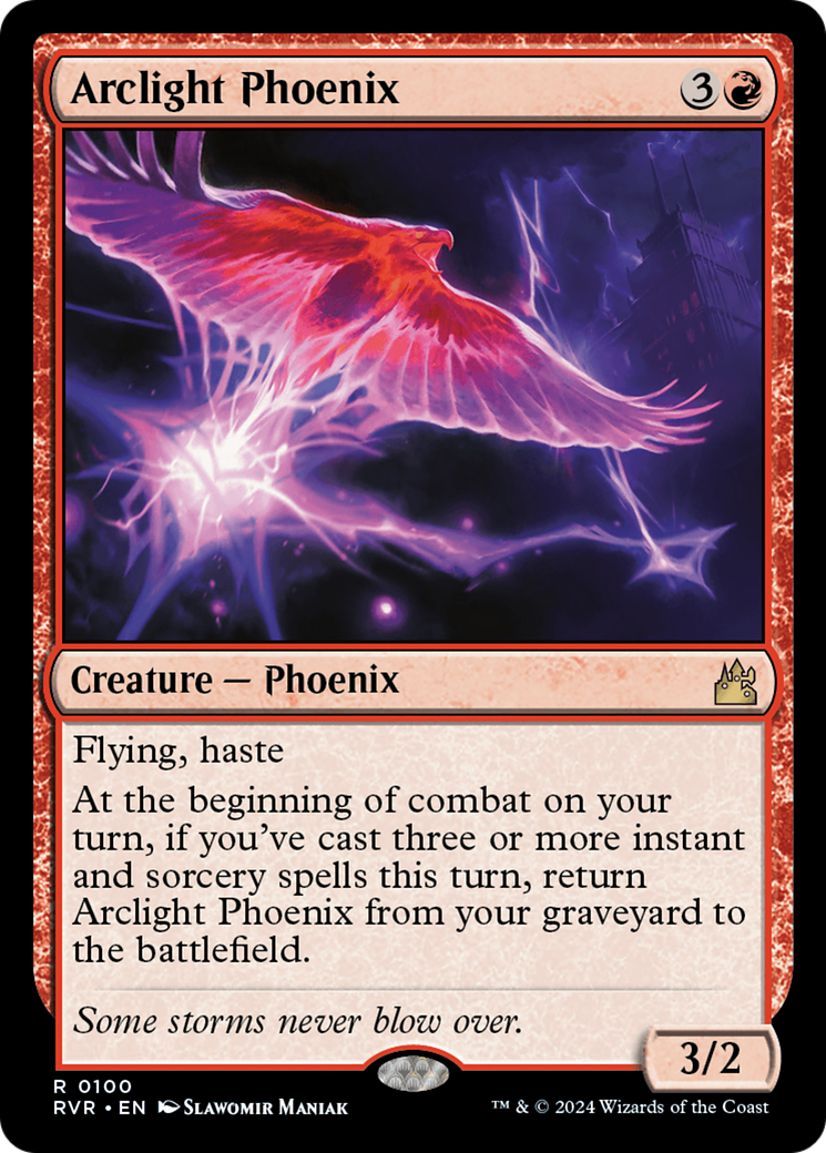 Arclight Phoenix (100) Foil - Ravnica Remastered