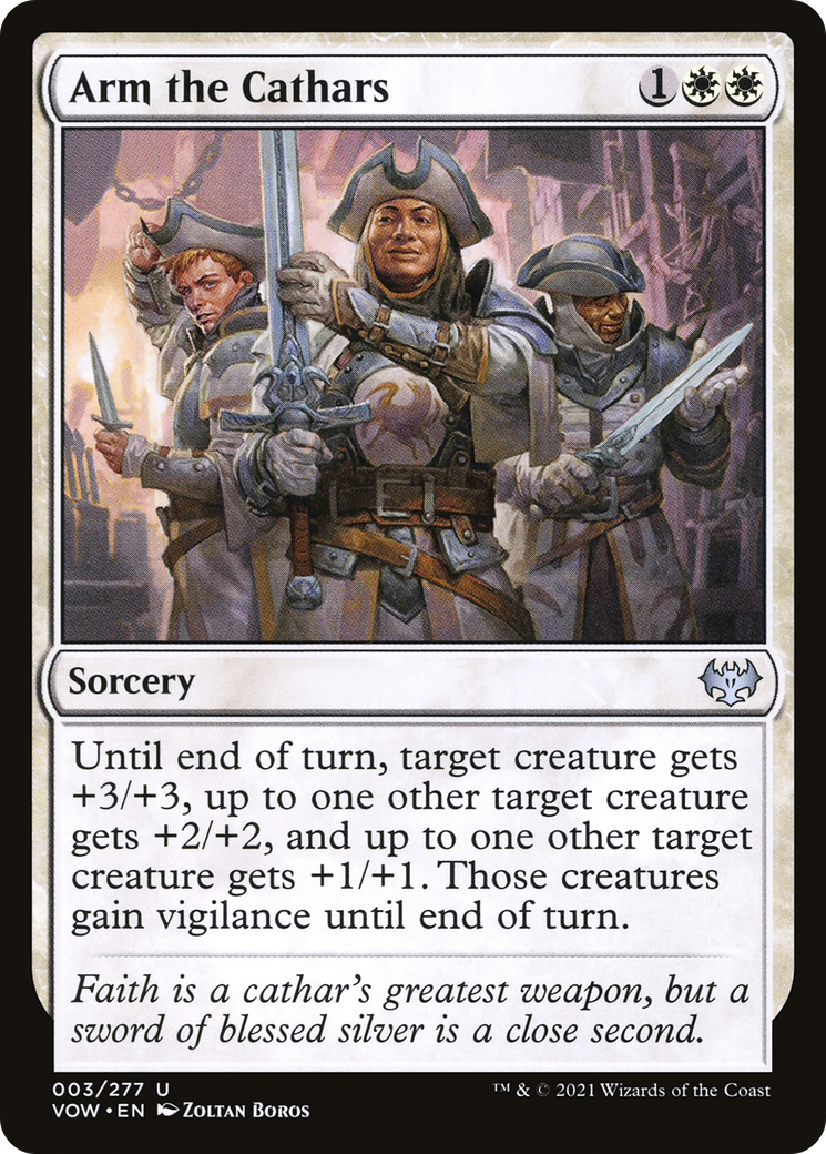 Arm the Cathars (003) - Innistrad: Crimson Vow Foil