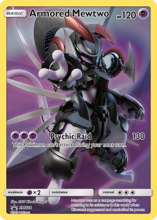 Armored Mewtwo (SM228) Holofoil - Black Star Promos