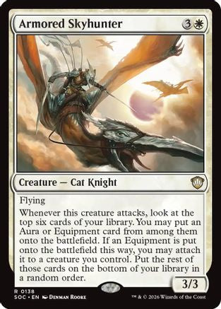 Armored Skyhunter (138) - Commander: Secrets of Strixhaven