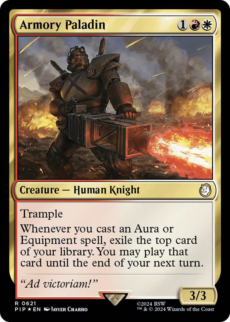 Armory Paladin (621) Surge Foil - Fallout