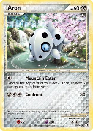 Aron (56) Reverse Holofoil - Triumphant