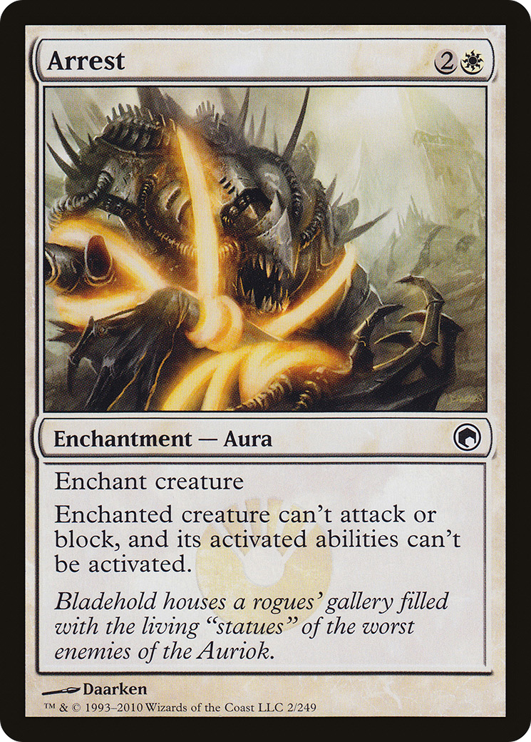 Arrest (002) Foil - Scars of Mirrodin