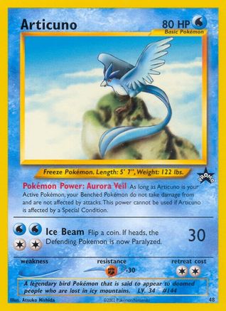 Articuno (48) - Wizards of the Coast Promos