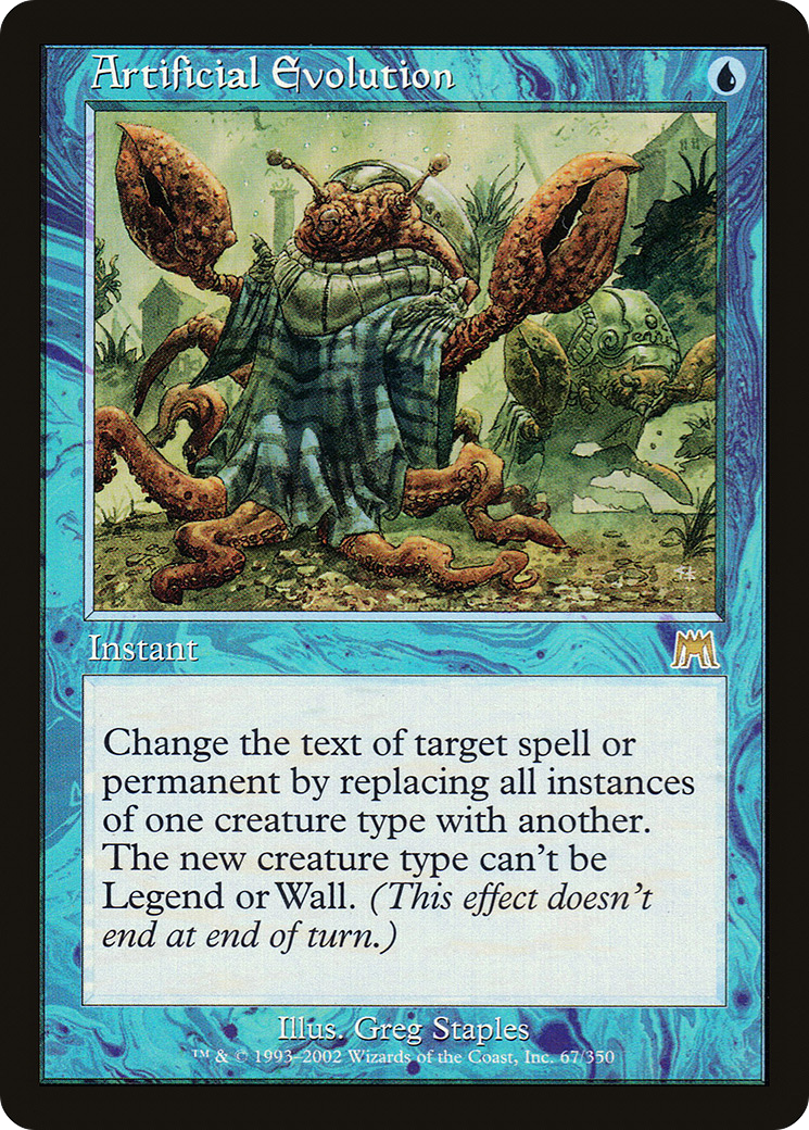 Artificial Evolution (067) Foil - Onslaught