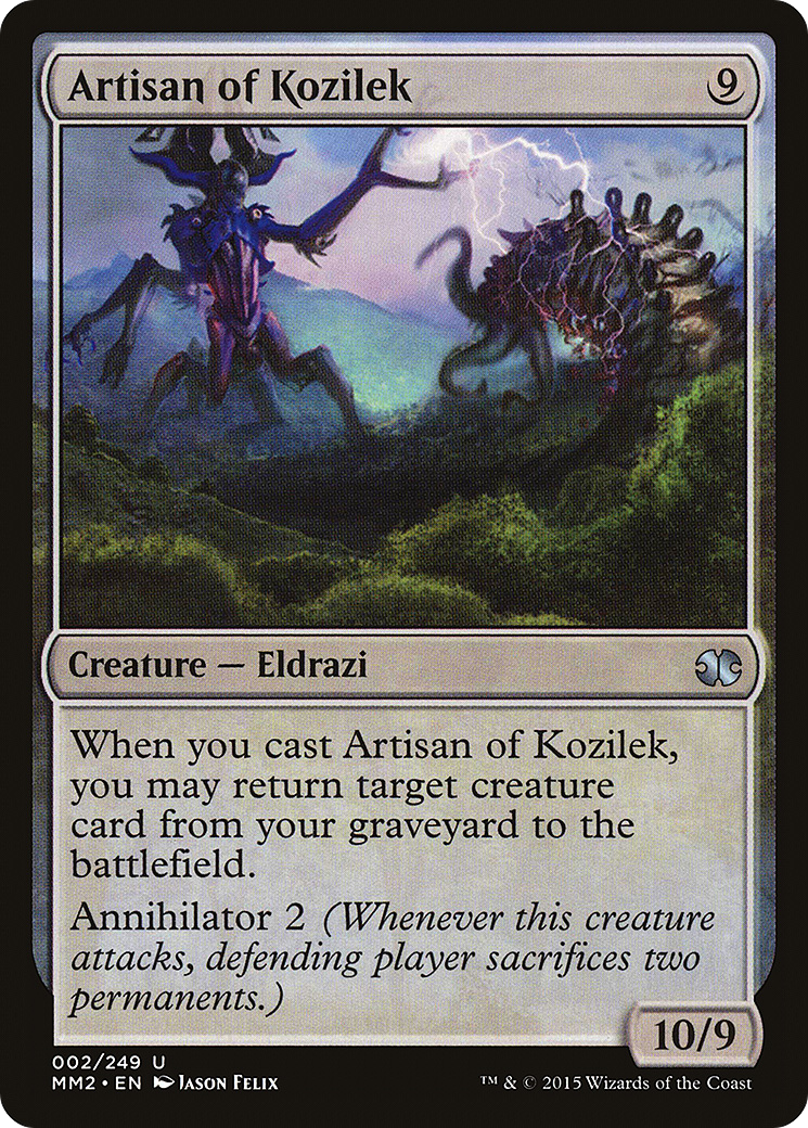 Artisan of Kozilek (002) Foil - Modern Masters 2015