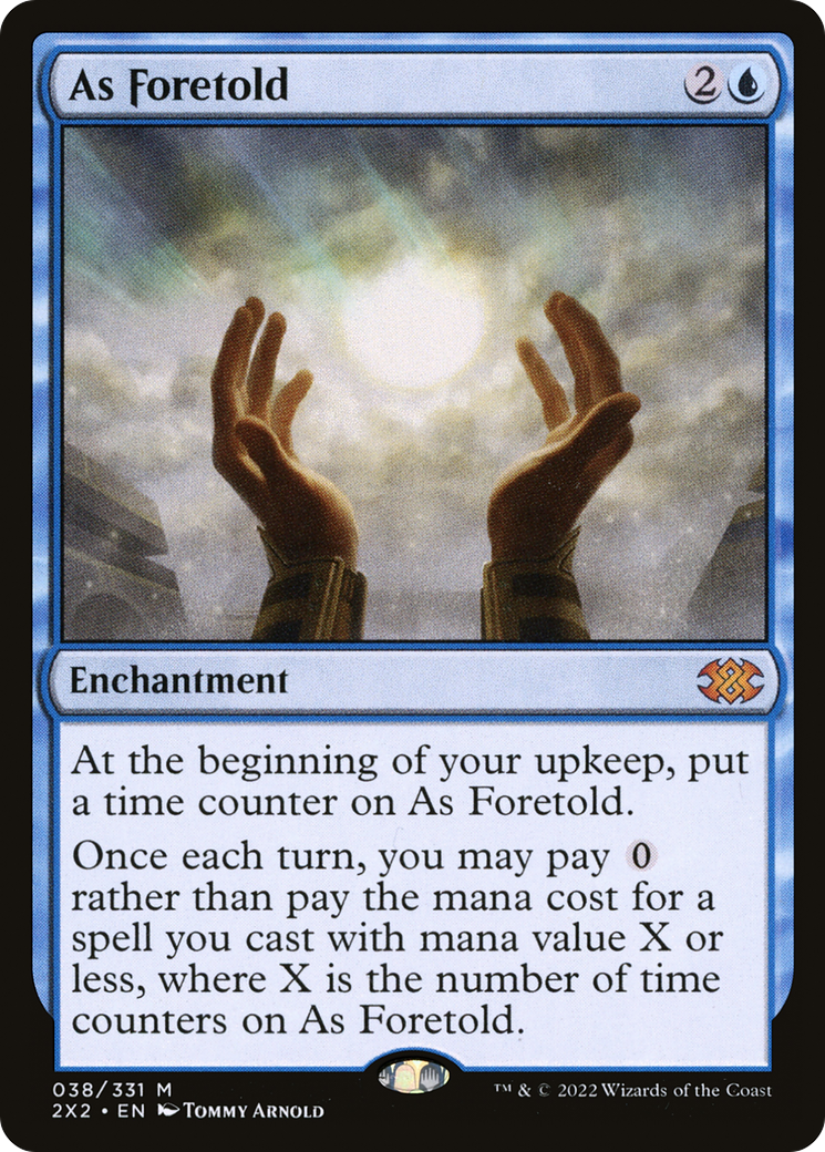 As Foretold (038) Foil - Double Masters 2022