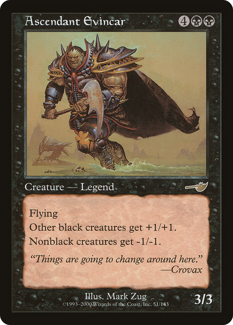 Ascendant Evincar (051) - Nemesis