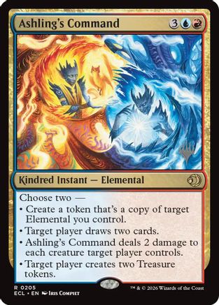 Ashling's Command (Promo Pack) (205) - Lorwyn Eclipsed