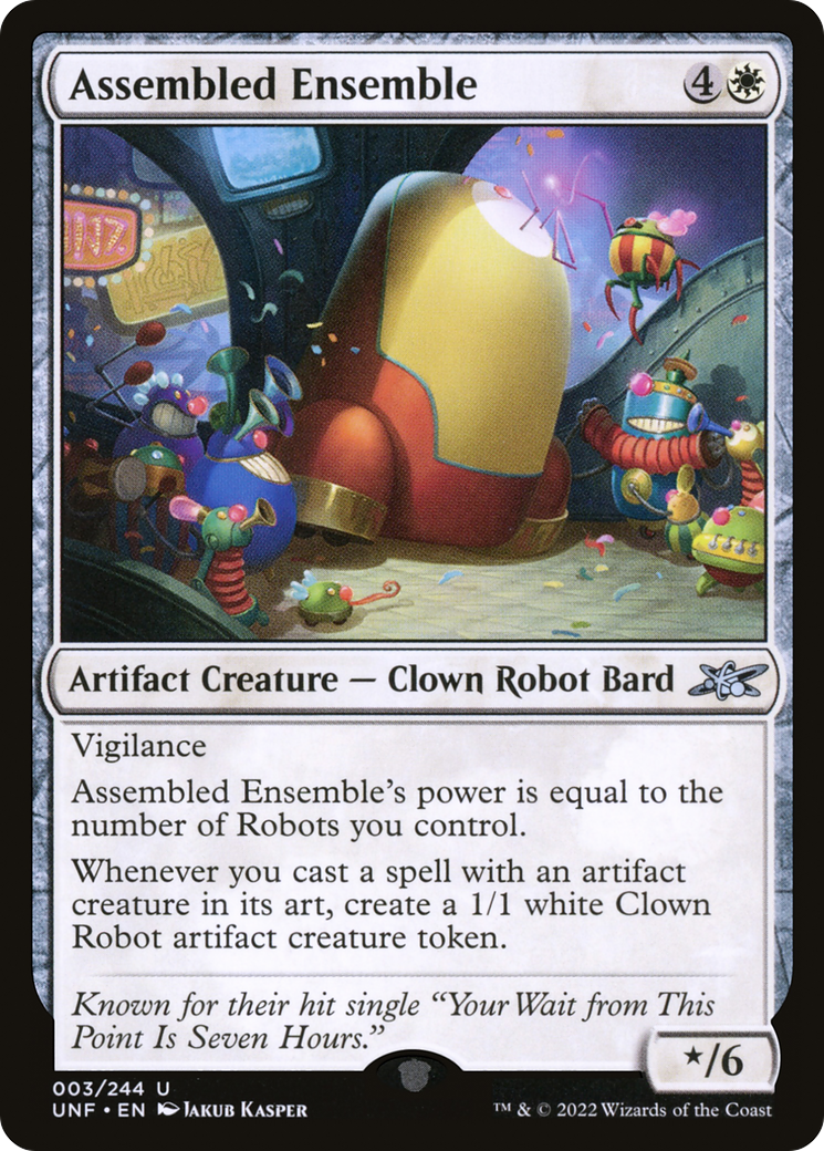 Assembled Ensemble (003) - Unfinity Foil