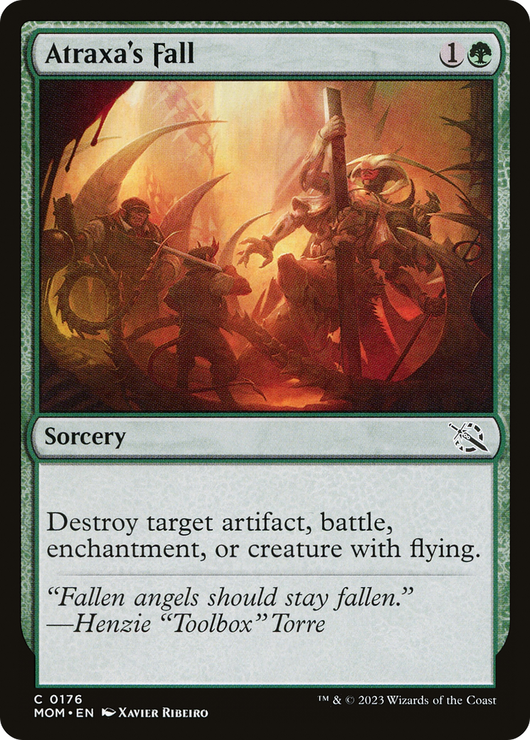 Atraxa's Fall (176) - March of the Machine Foil